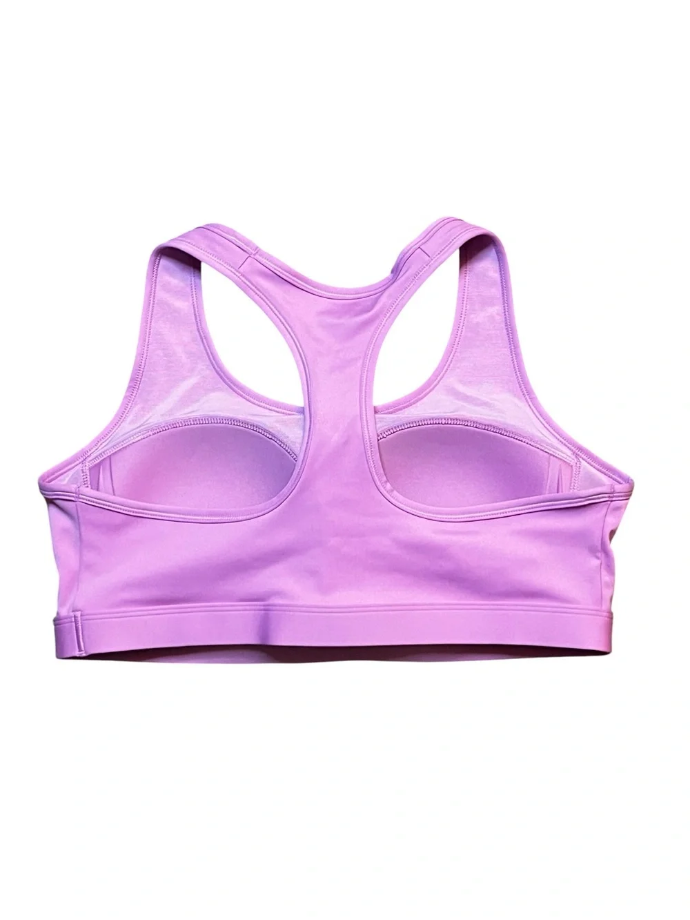 Nike Women’s XL Swoosh Med Support Padded Racerback Sports Bra Light Magenta